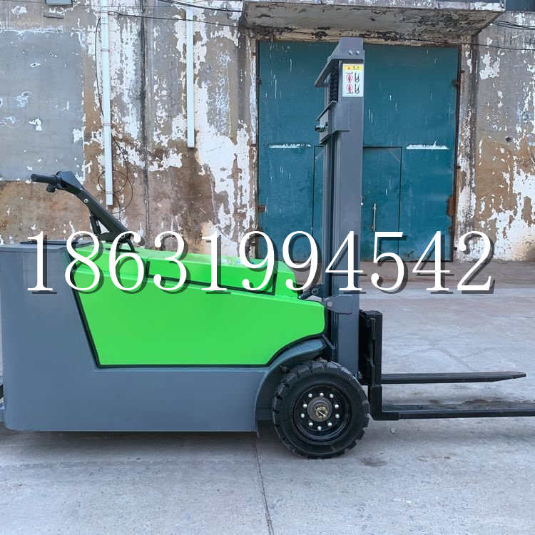 中山区小型电动叉车1吨2吨步行站驾式电瓶堆高充电装卸车液压升降车铲车